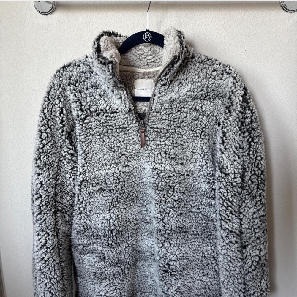 Thread & Supply Cozy Fleece Quarter Zip